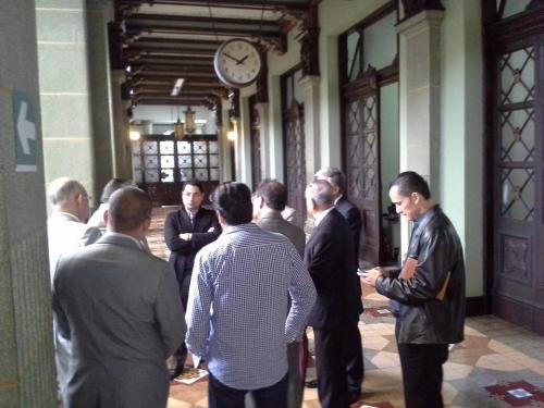 Representantes de los farmacéuticos se reunieron con la Vicepresidenta Roxanna Baldetti.