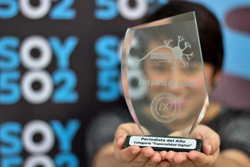 En Soy502 nos alegra que las cualidades de Selene, que nosotros conocemos de primera mano, sean aplaudidas por los líderes de la industria. (Foto: José Dávila/Soy502).