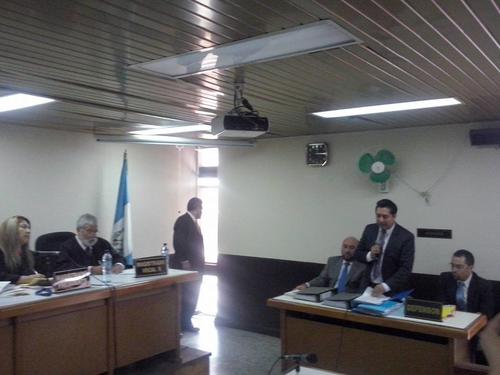 A diferencia de la audiencia en la que se conoció el embargo de las propiedades a nombre de Baldetti, en el caso de Paz Montes sí se permitió el ingreso a los periodistas.