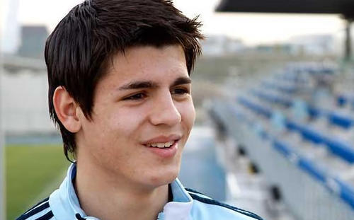 Álvaro Morata se formó en las inferiores del Real Madrid y jugó con la filial del club hasta llegar al primer equipo. (Foto: Vavel)