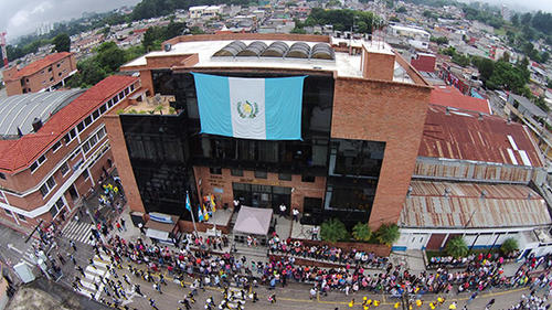 Diez personas buscan llegar a la Alcaldía de Santa Catarina Pinula. (Foto Municipalidad de SCP)
