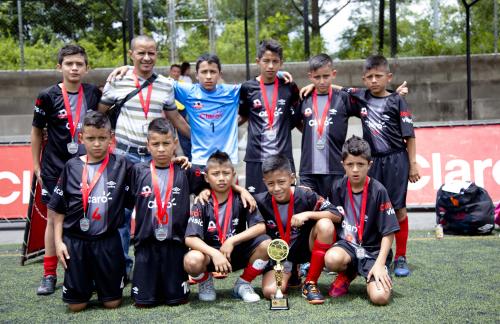 El Club Tigrillo FC. Poptún fue subcampéon de la Super Liga Claro. (Foto: Victor Xiloj/Soy502)