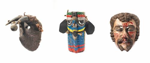 Las máscaras son parte de una colección privada. (Foto: Fowler Museum at UCLA)