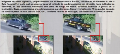 El hecho quedó grabado en cámaras de vigilancia del sector. (Foto: Mingob)