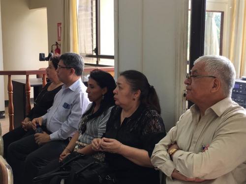 Los padres de los estudiantes. (Foto: Soy502)