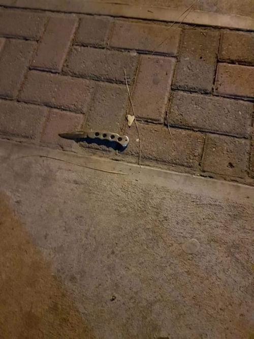 Al hombre se le quitó un arma blanca punzocortante. (Foto: Facebook)