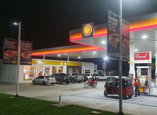 Shell Select, Guatemala, comida, menú, comida, pizza, café