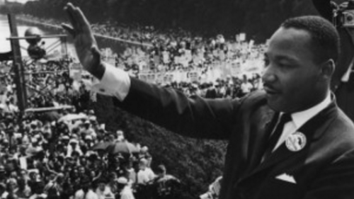 Levine presenció el discurso de Martin Luther King Jr. (Foto: Oficial)