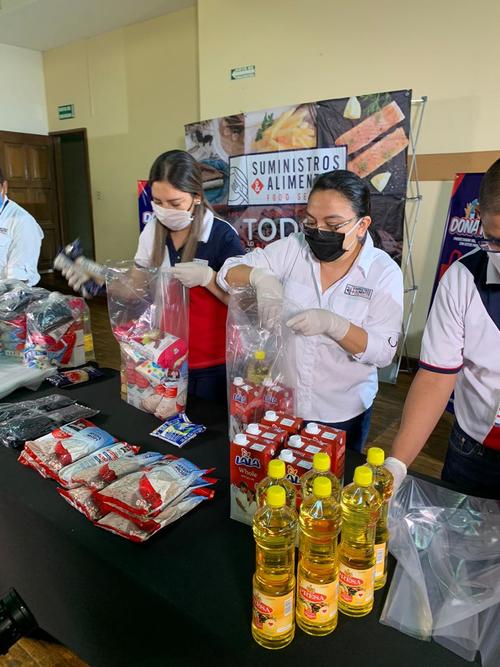 Covid-19, Coronavirus, Suministros & Alimentos, donación, Donatón, la comida nos une, Guatemala, Soy502