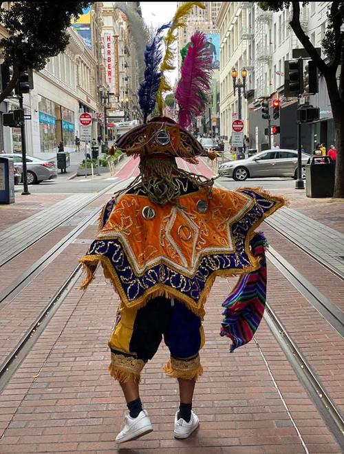 El traje es elaborado por él mismo. (Foto: Dalila NY)