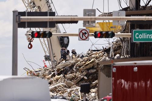 Las autoridades consideran que existen pocas probabilidades de sobrevivientes del derrumbe. (Foto: AFP)