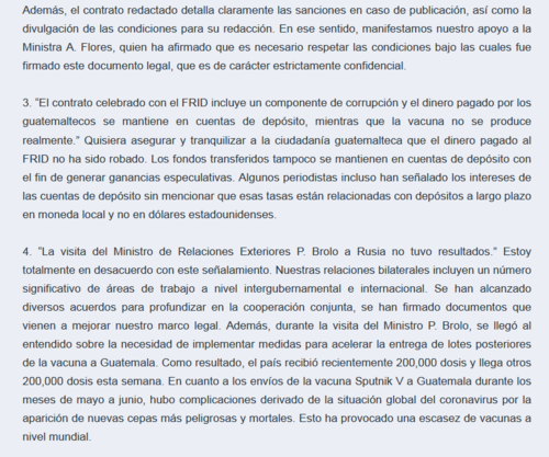 Comunicado, embajada, Rusia