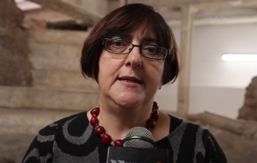 Mirella Serlorenzi, arqueóloga encargada del proyecto. (Foto: SITAR, Sistema Territorial Arqueológico de Roma)