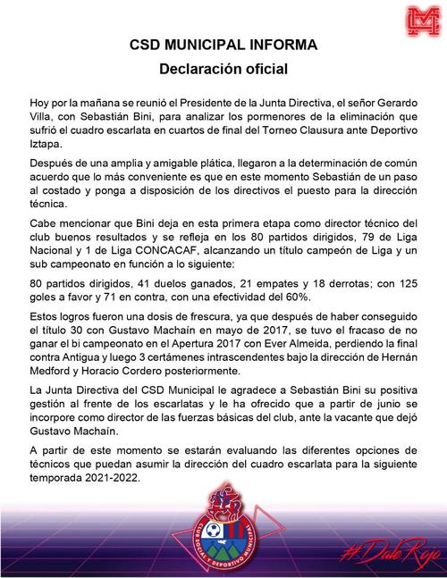 (Foto: Comunicado Municipal)