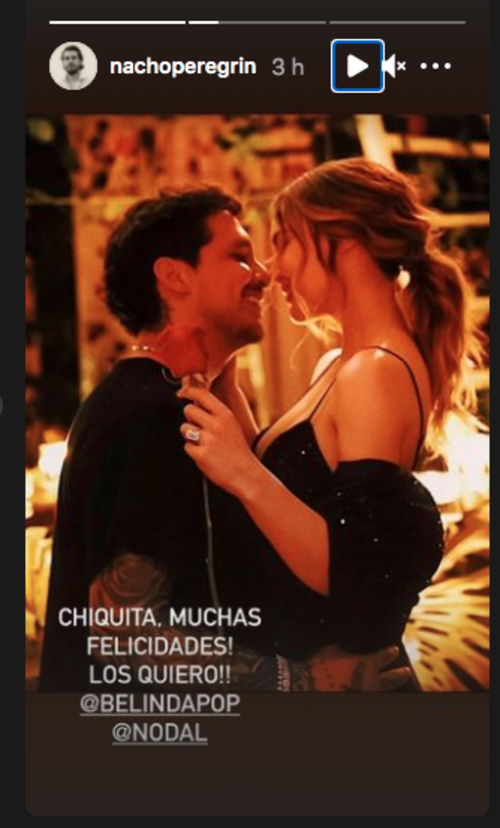 Christian Nodal, Belinda, mamá