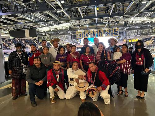 Integrantes de la danza en la NBA. (Foto: Cortesía/Oficial)
