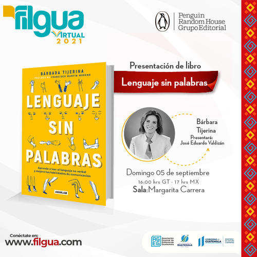 Filgua, Feria Internacional del Libro, 2021, Embajada de México, Ana María Rodas, Guatemala, Soy502
