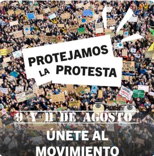 En redes sociales se convoca a las manifestaciones de esta semana. (Foto: Twitter)