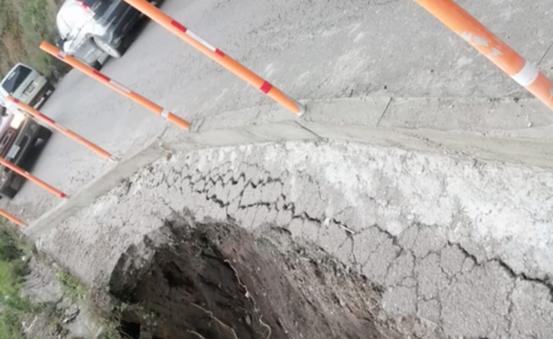 carreteras del Huehuetanango se encuentran en mal estado. (Foto: captura de pantalla)