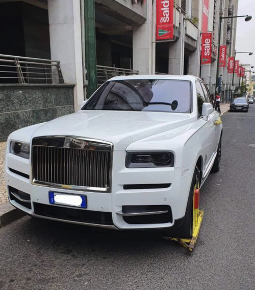 cepo a carro de Cristiano Ronaldo