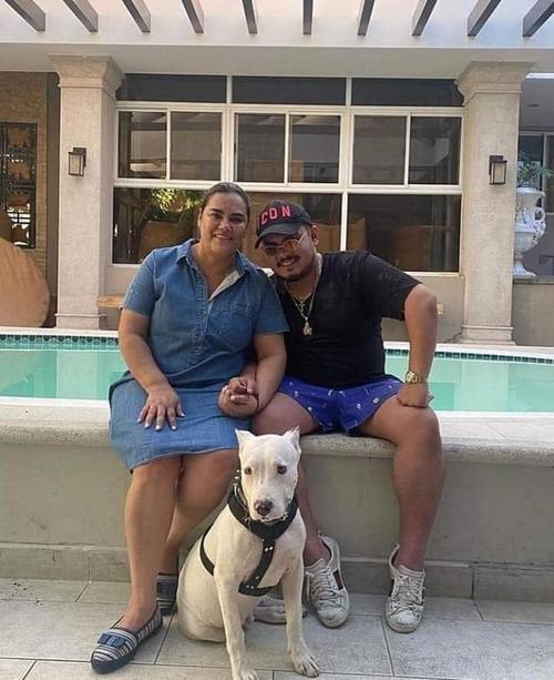 Said Lobo junto a su madre en una foto anterior previo a la detención de la ex Primera Dama.