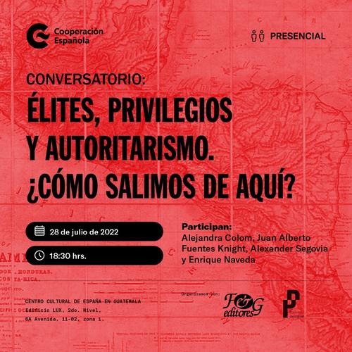 Afiche del evento a realizar en Centro Cultural de España. (Foto: Cooperación Española)