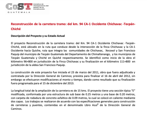 Informe del equipo de aseguramiento presentado en julio 2014. (Foto: captura de pantalla)