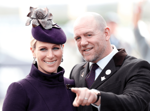 Zara y Mike Tindall. (Foto: Brides)