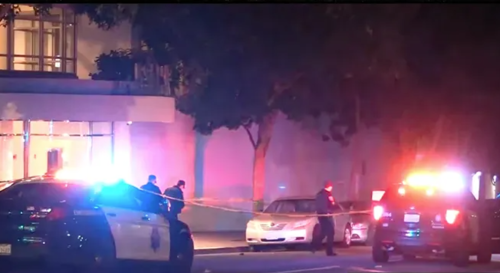 La escena del crimen de Bob Lee. (Foto: TMZ)