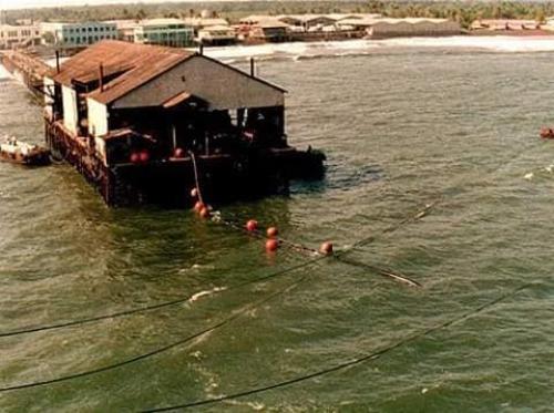 puerto san josé, fotos históricas, así era el puerto