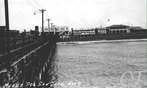puerto san josé, fotos históricas, así era el puerto