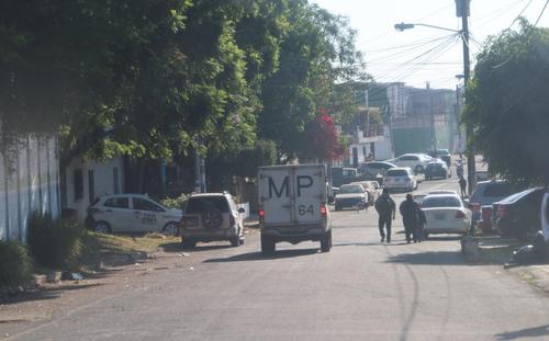 MP durante el desarrollo de allanamientos. (Foto: MP)