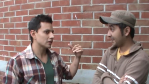 El famoso estuvo en 18-50. (Foto: Oficila)