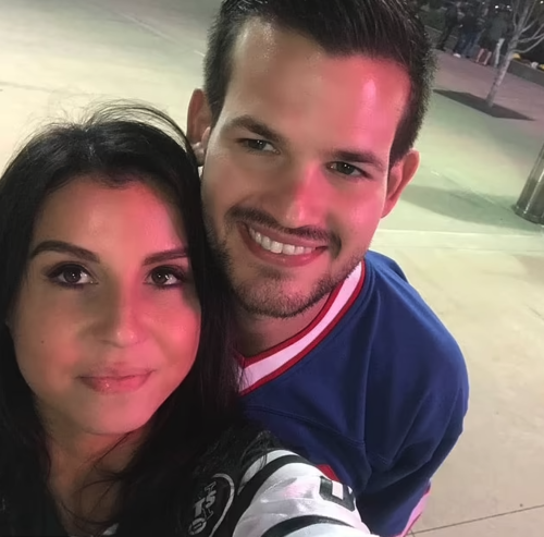 Krystal Cascetta y su esposo, Timothy Talty. (Foto: Daily Mail)