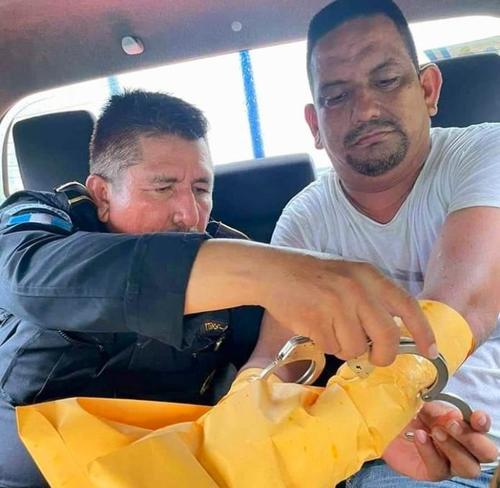 Walfer Alexander Uluán Melgar fue capturado en agosto de 2022 en El Rodeo, San Marcos. (Foto: PNC)