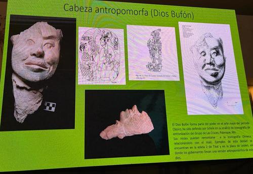 Extranjero, cabeza de estuco, El Mirador