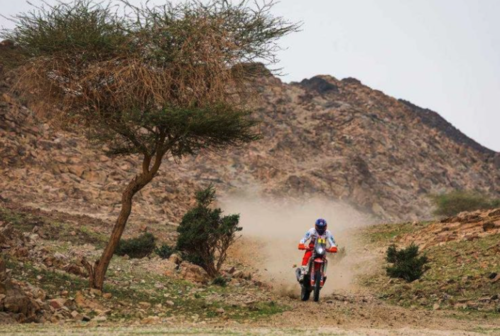 Mason Klein ganó la segunda etapa de motos. (Foto: AutomovilismoCanario)