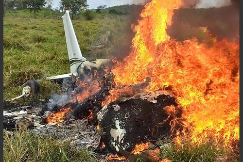 avioneta, accidente, fallecidos, petén