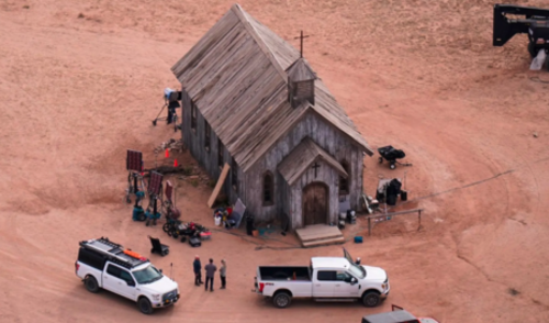 El set de grabación donde ocurrieron los hechos. (Foto: CNN)