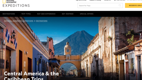 National Geographic organiza expediciones a sitios impresionantes del mundo, entre ellos, Guatemala. (Foto: captura de pantalla)