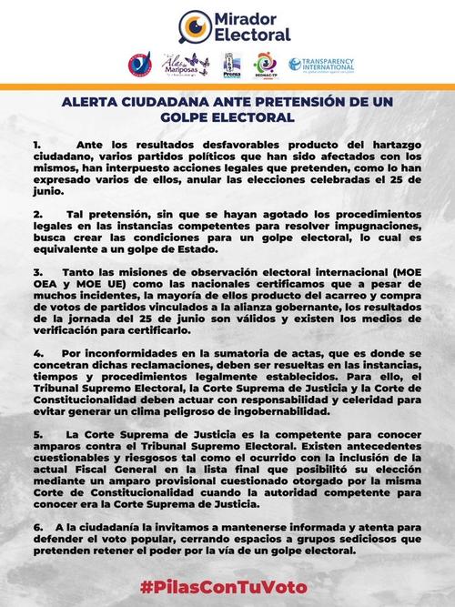 resultados electorales, cc, elecciones guatemala, conteo votos, elecciones 2023