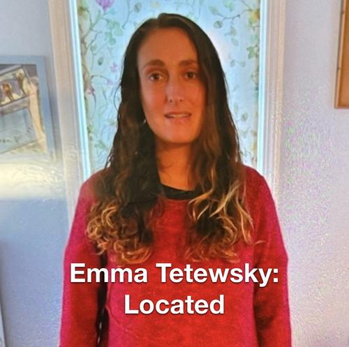 Emma Tetewsky localizada