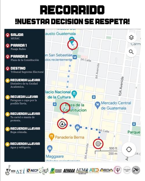 manifestación, votos, elecciones guatemala, elecciones 2023
