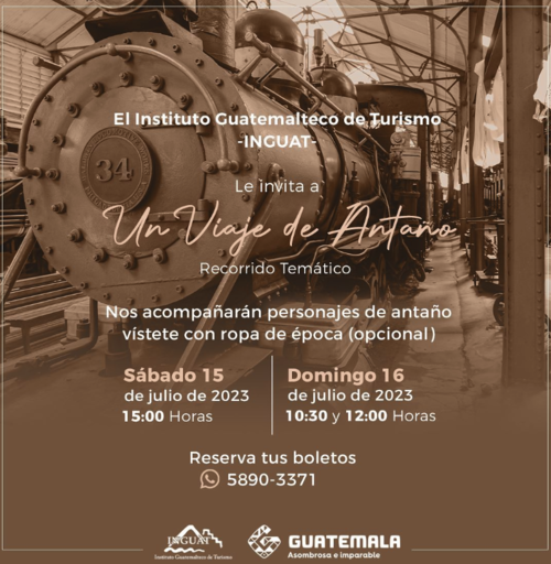 Un Viaje de Antaño afiche