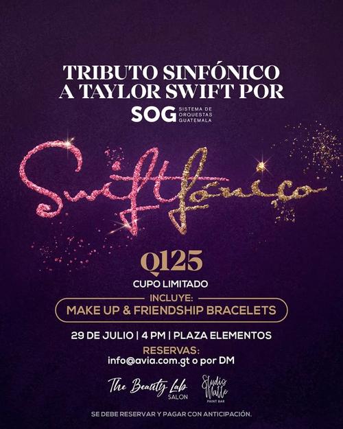 Swift Fónico afiche evento