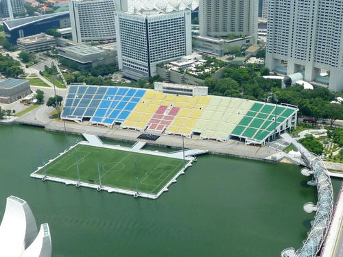 El estadio de Marina Bay en Singapur. (Foto: Diario AS)