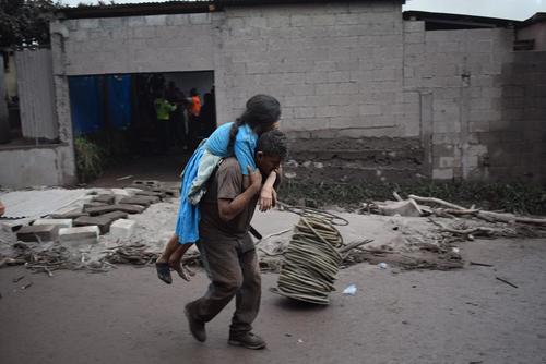 volcán de fuego, tragedia del volcán, comunidad soterrada