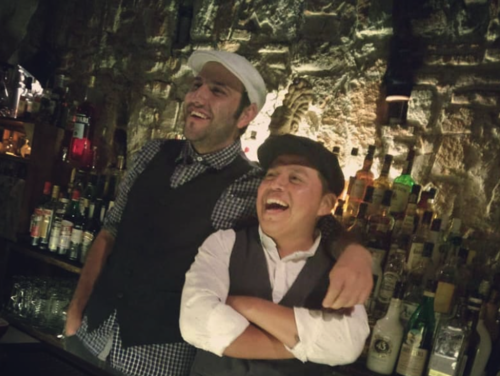 Mario Alarcón y Raul Cojolón de Ulew. (Foto: Instagram)