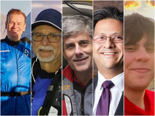 pasajeros, millonarios, empresarios, submarino