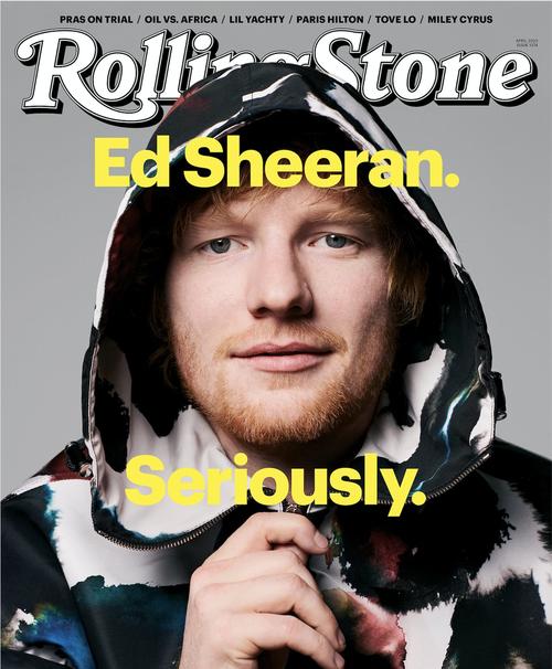 Ed Sheeran reveló detalles de su vida en Rolling Stone.